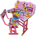 Puci Engineered Wood Study Table (Free Standing, Finish Color - Multicolor, Chair Included, DIY(Do-It-Yourself)