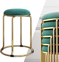 Metal Office Stool Versatile Stackable And Compact Chair For Makeup Vanity Dining Office Round Design Small Spaces And Convenience Perfect For Home And Salon&nbsp;&nbsp;